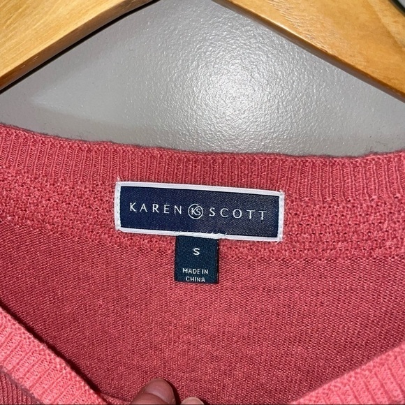 Karen Scott Lightweight knit sweater - Picture 4 of 6